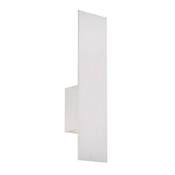 Dweled Icon 20in LED Indoor and Outdoor Wall Light 3000K in Brushed Aluminum WS-W546 - main